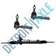 Power Steering Rack & Pinion Assembly +both Outer Tie Rods For Chrysler Pacifica