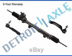 Power Steering Rack & Pinion Assembly + Outer Tie Rod Ends for Jaguar Lincoln