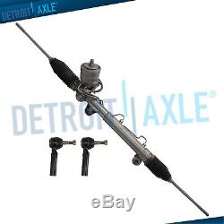 Power Steering Rack and Pinion + 2 New Outer Tie Rod for Grand Prix withMAGNASTEER