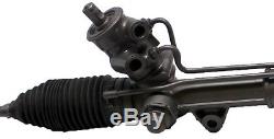 Power Steering Rack and Pinion + 2 Outer Tie Rod + 2 Wheel Hub Bearing Assembly