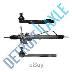 Power Steering Rack and Pinion Assembly + 2 Outer Tie Rod Ends for ACCORD 90-93