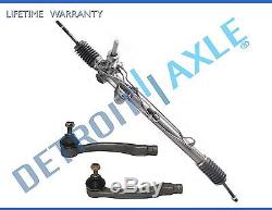 Power Steering Rack and Pinion Assembly + Outer Tie Rod Ends for Honda Civic