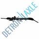 Power Steering Rack And Pinion Assembly And 16mm Tie Rod For 2006-2010 Hummer H3