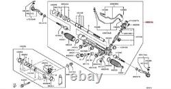 Power Steering Rack for Mitsubishi L200 KL1T Series 5 2.4 DiD