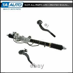 TRQ Power Steering Rack Assembly Outer Tie Rod End Kit Set for Toyota Tacoma New