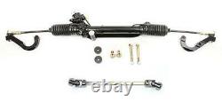 Unisteer Power Small Block Chevy Camaro Nova Rack & Pinion + Steering Shaft Kit