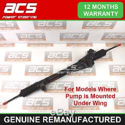 VAUXHALL VECTRA C POWER STEERING RACK 1.8 2002 TO 2009 (Pump mounted under wing)