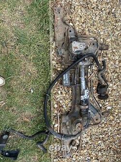VW Corrado G60 From Subframe, Power Steering Rack And Pump